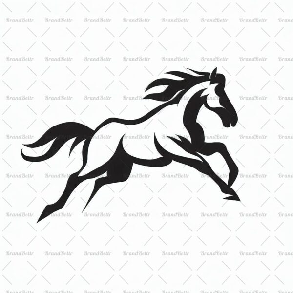 Galoppierendes Pferd